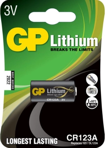 GP Batteries Lithium CR123A Single-use battery