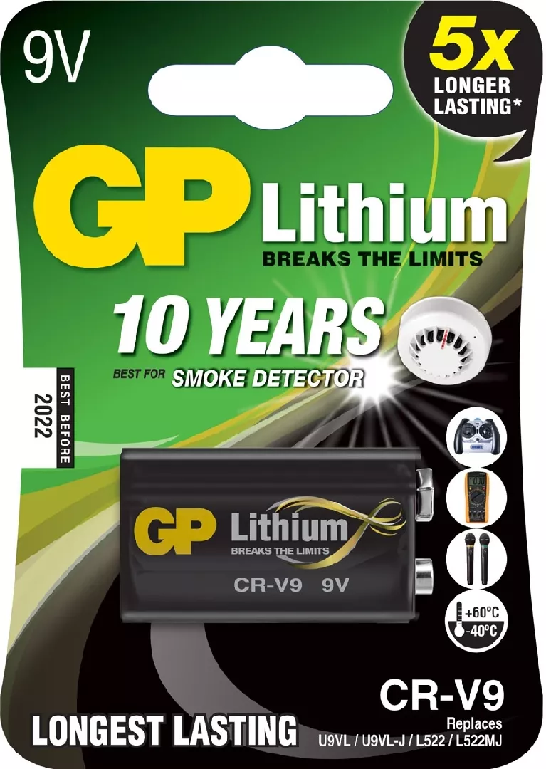 GP Batteries Lithium CR-V9 Single-use battery