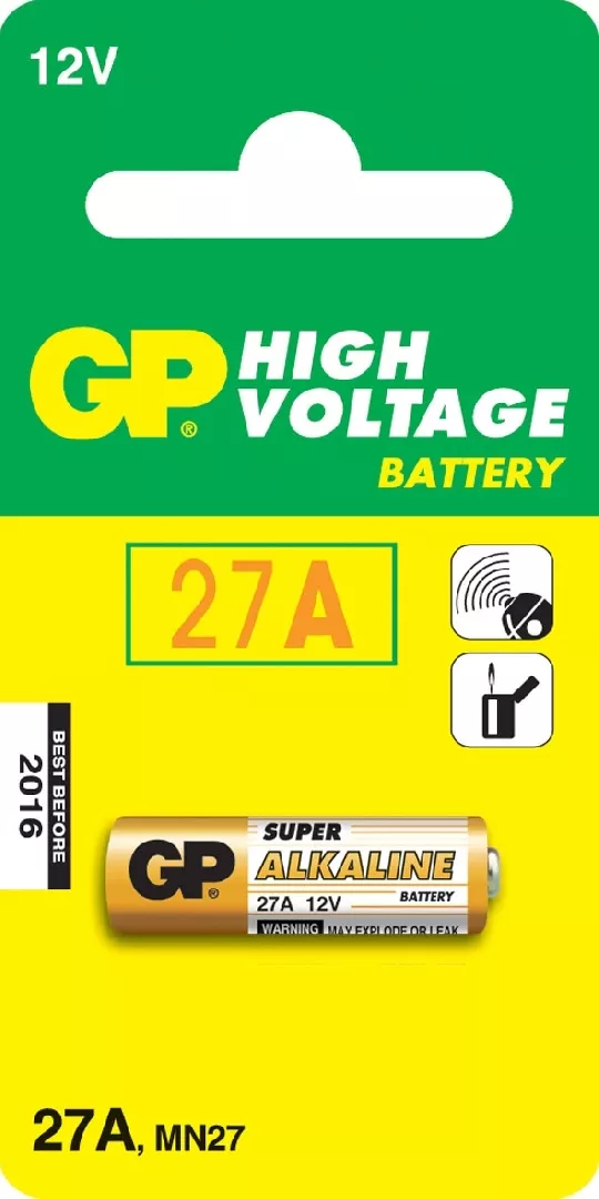 GP Batteries High Voltage 27A Single-use