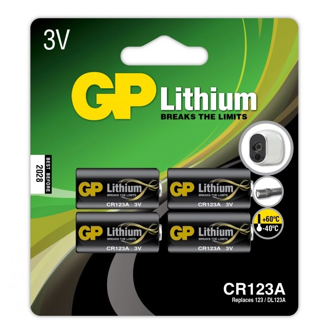 GP Batteries Lithium CR 123A Single-use