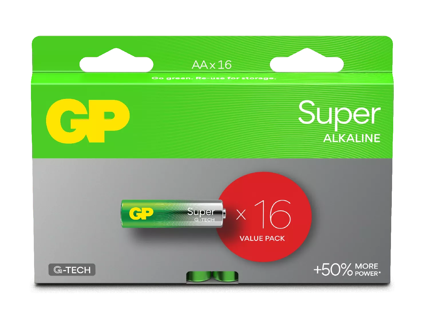 GP Batteries Super Alkaline GP15A Single-use
