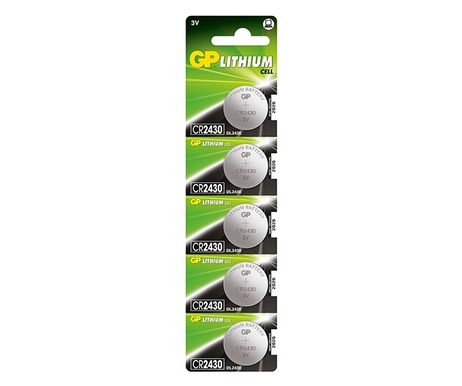 GP Batteries Lithium Cell CR2430 Single-use