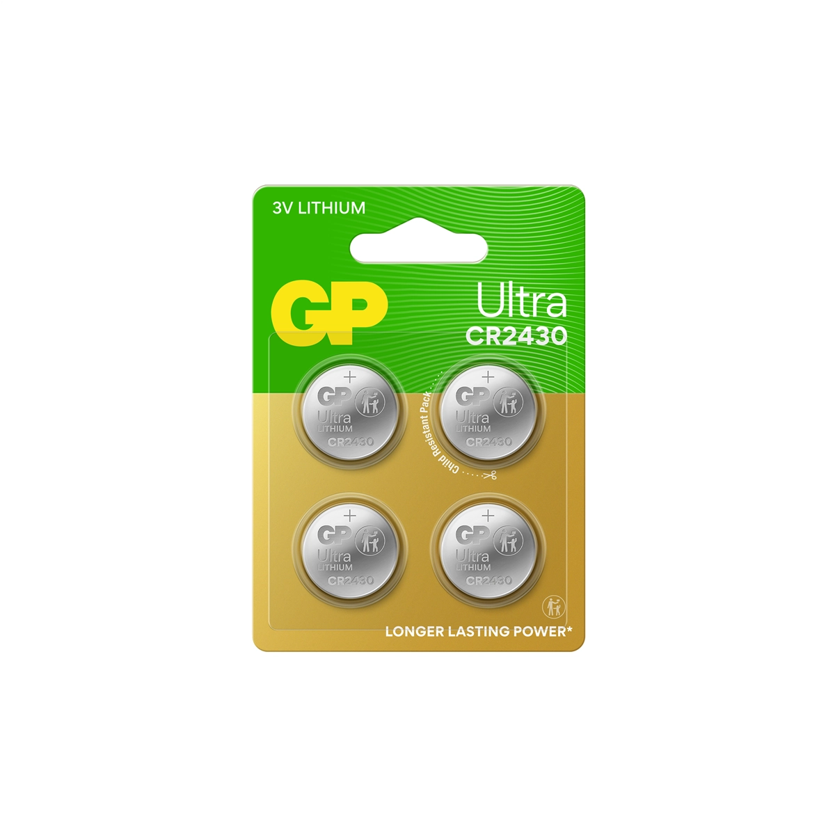 GP Ultra Lithium Cell Battery CR2430