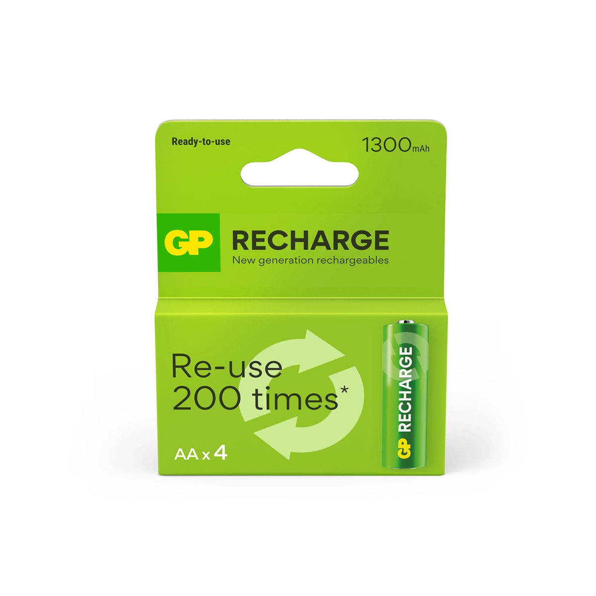 GP Recharge Rechargeable Battery  Size AA