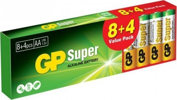 GP BATERIA SUPER ALKALINE AA LR6