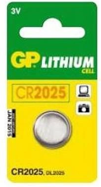 GP CR2025 battery 1 pc. 2183