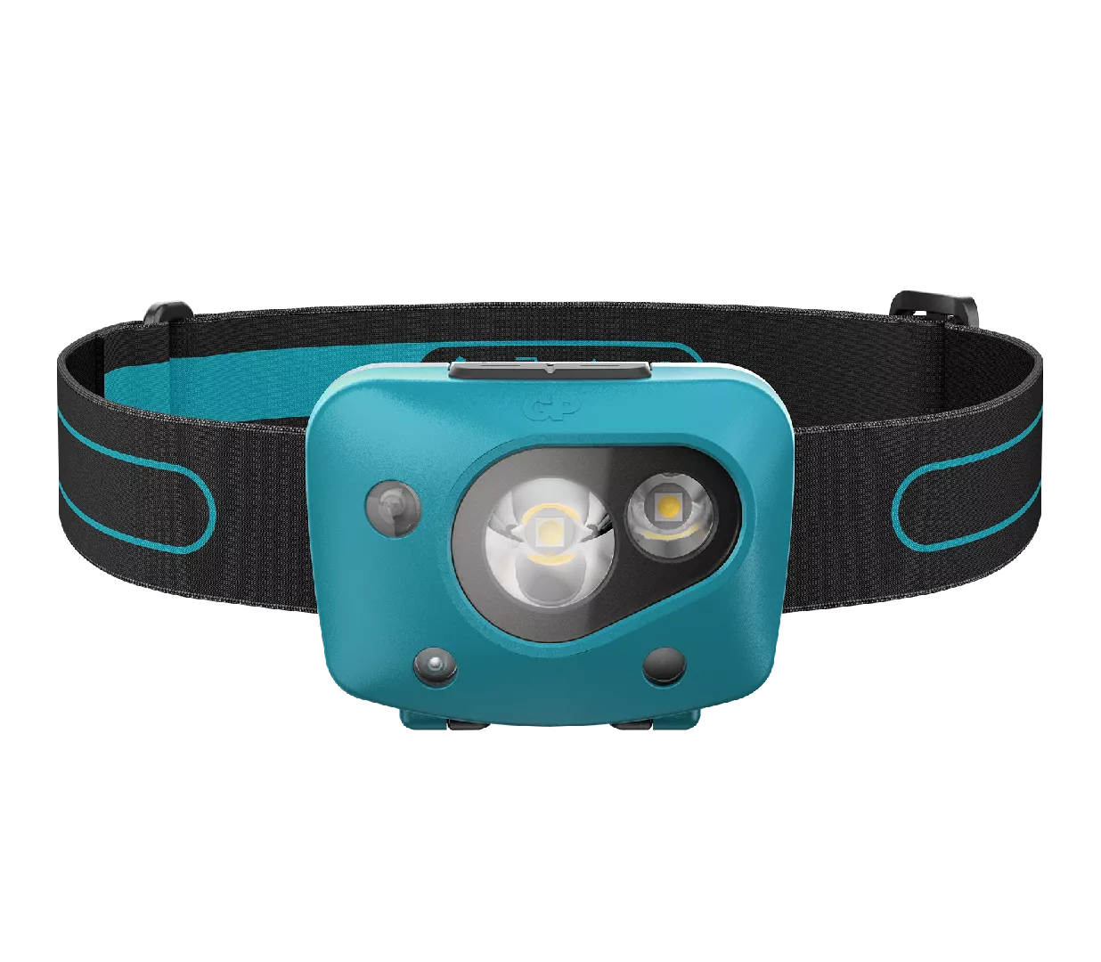 GP Lighting Discovery Teal Headband flashlight