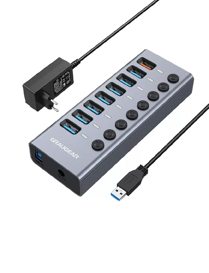 GRAUGEAR G-HUB71-A interface hub USB 3