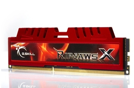 G.Skill 8GB DDR3-1600 CL10 RipjawsX atmiņas modulis 1 x 8 GB 1600 MHz