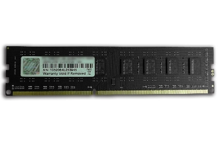 G.Skill Vērtība F3-1600C11S-4GNT atmiņas modulis 4 GB 1 x 4 GB DDR3 1600 MHz