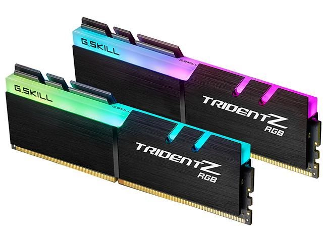 G.Skill Z tridenta RGB (AMD) F4-3600C18D-16GTZRX atmiņas modulis 16 GB 2 x 8 GB DDR4 3600 MHz