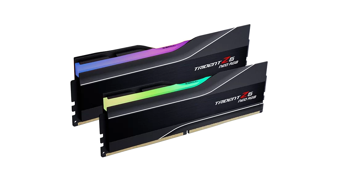 G.Skill Trident Z5 Neo RGB F5-6000J4048F24GX2-TZ5NR atmiņas modulis 48 GB 2 x 24 GB DDR5 6000 MHz