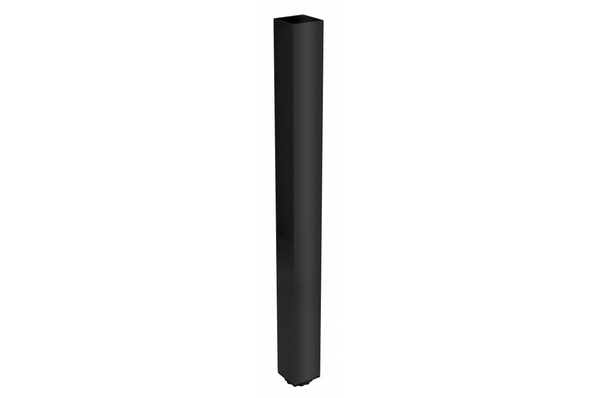 Galda kāja H=710 mm melna 7195494