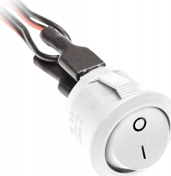 GTV Rocker switch white 12V 3A