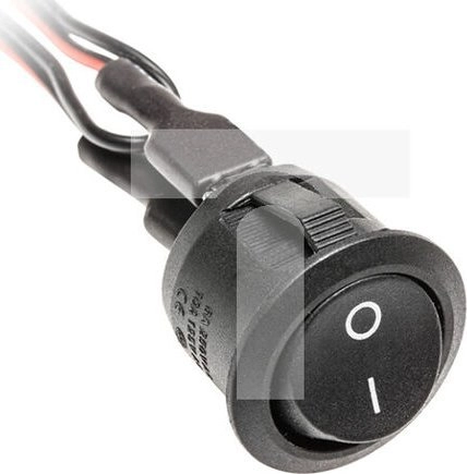 GTV Rocker switch black 12V 3A