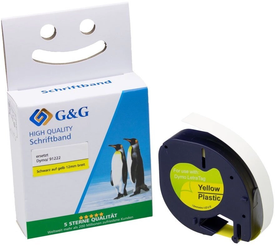 GG DYMO compatible tape 91222/ S0721670