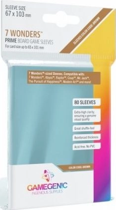 Gamegenic Gamegenic: Prime 7 Wonders Sleeves