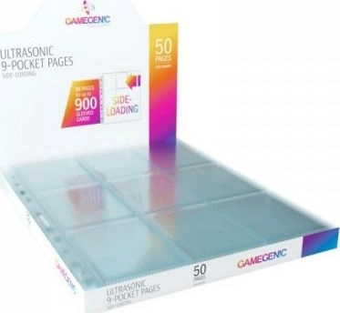 Gamegenic Gamegenic: Ultrasonic 9-Pocket Pages Sideloading