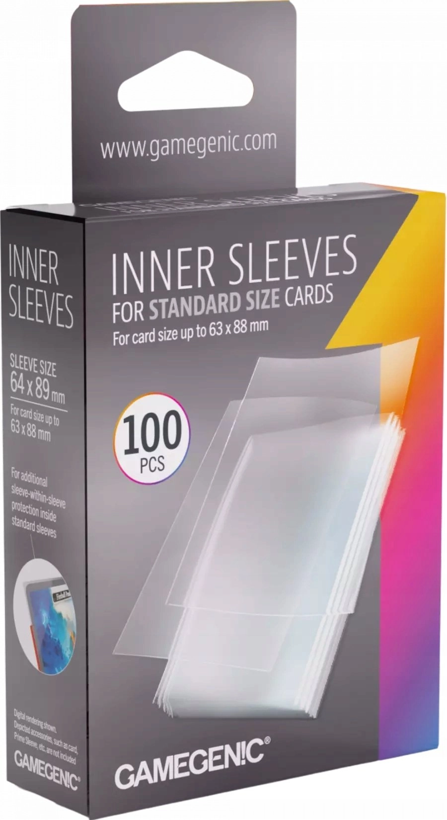Gamegenic Gamegenic: Inner Sleeves - Standard