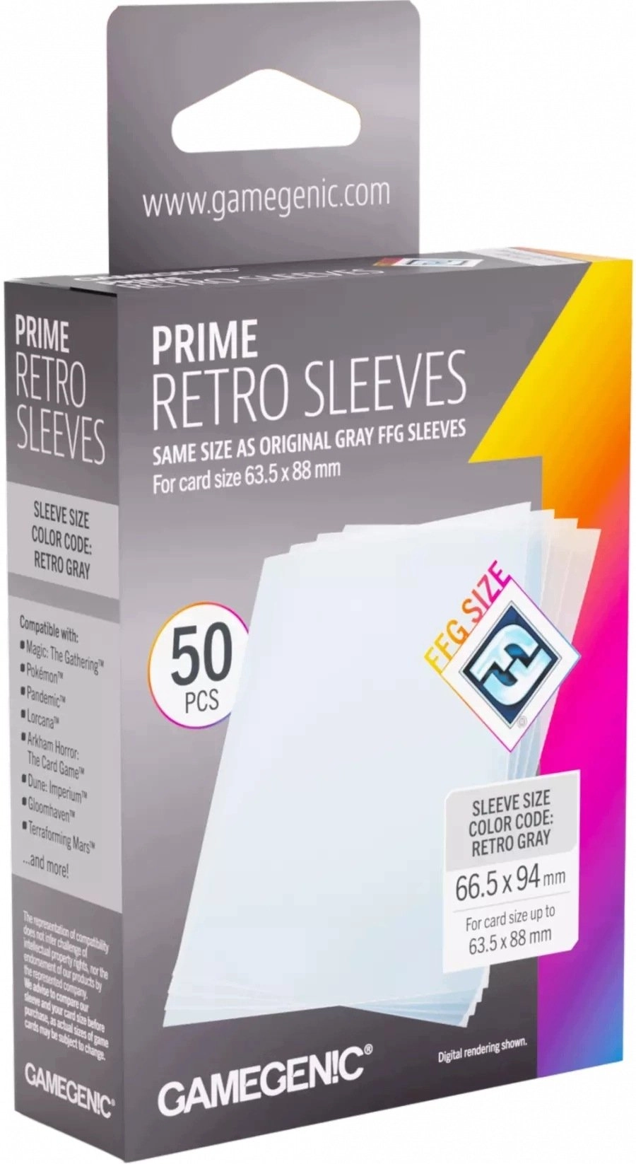 Gamegenic Gamegenic: Prime Retro Sleeves -