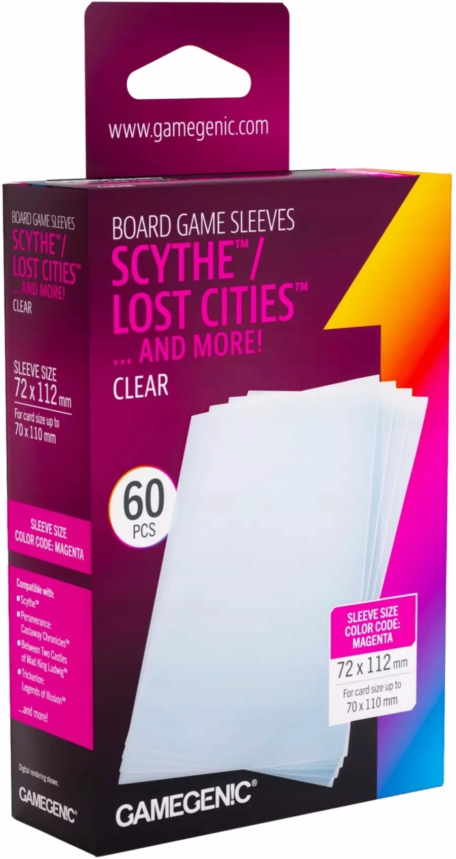 Gamegenic Gamegenic: Board Game Sleeves -