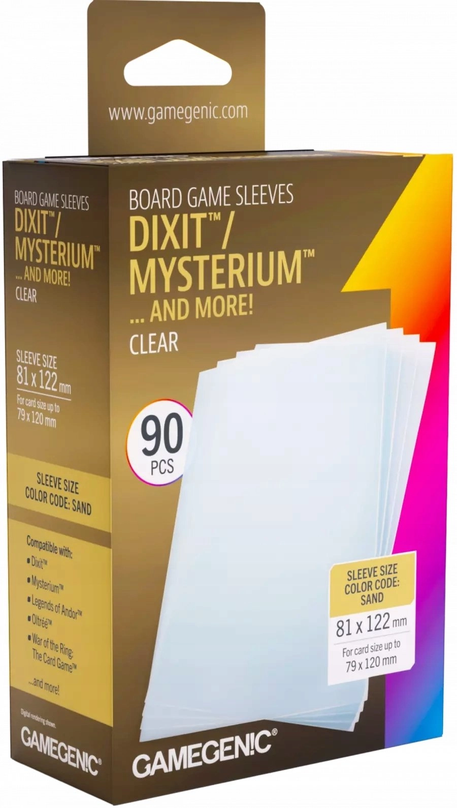Gamegenic Gamegenic: Board Game Sleeves -