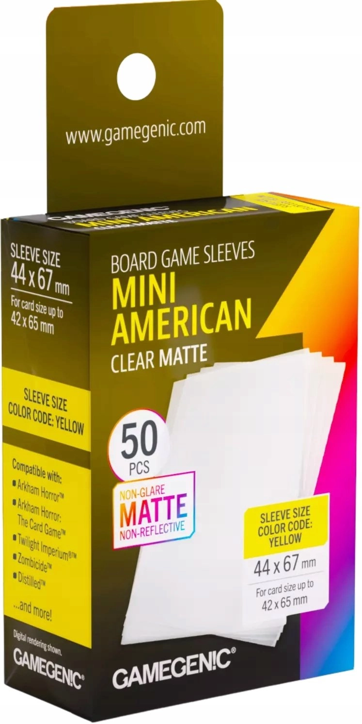 Gamegenic Gamegenic: Board Game Sleeves -