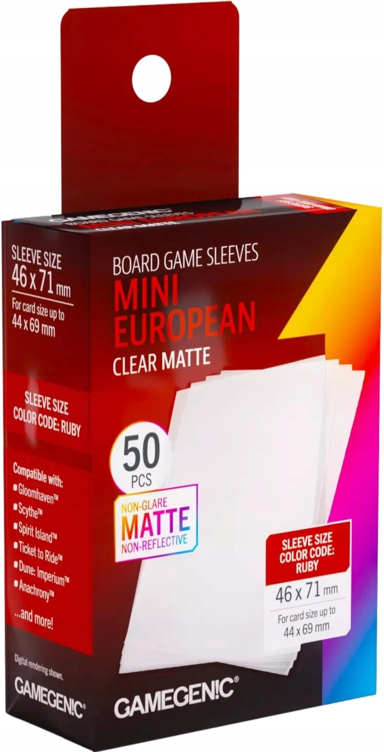 Gamegenic Gamegenic: Board Game Sleeves -
