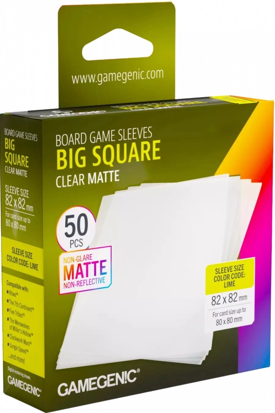 Gamegenic Gamegenic: Board Game Sleeves -