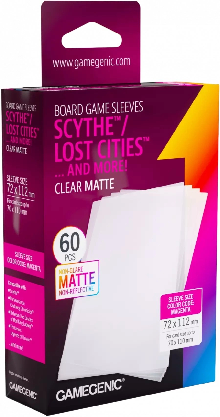 Gamegenic Gamegenic: Board Game Sleeves -