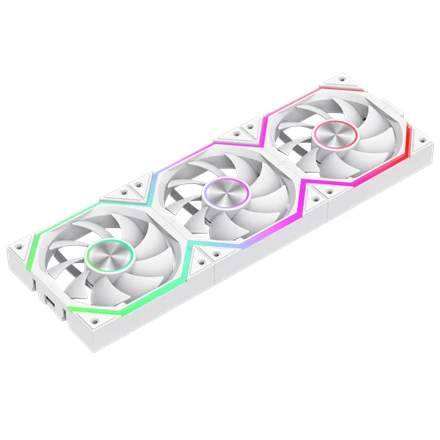 Gamemax FN12A-N2 WL-W  Case fan  Baltas