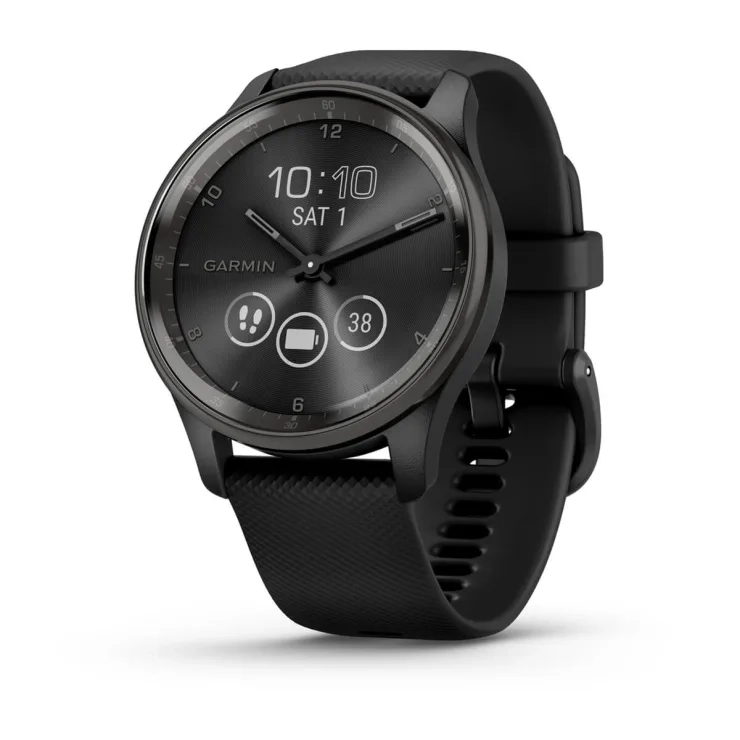 Garmin vivomove Trend LCD 40 mm Hibrīds 254 x 346 pikseļi Skārienjūtīgais ekrāns Melns GPS