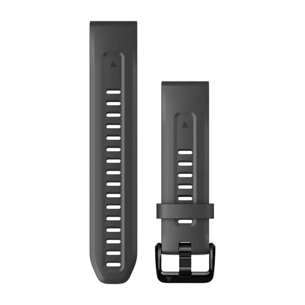 Garmin QuickFit 20 Band Graphite Silicone