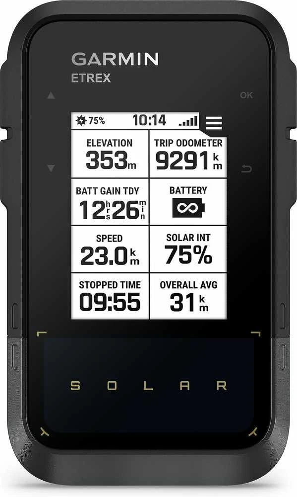 Navigation Garmin eTrex Solar Powered Hiking