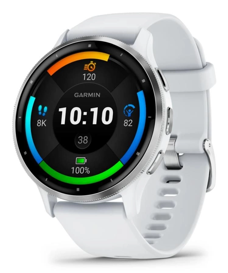 Garmin Venu 3 Smartwatch steinweiss/silber 010-02784-00