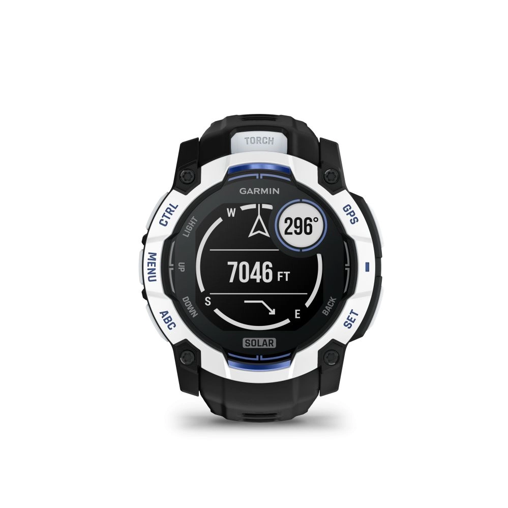 Garmin Instinct 3 50mm Solar Whitestone