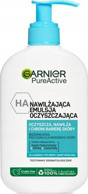 Garnier Pure Active moisturizing facial cleansing