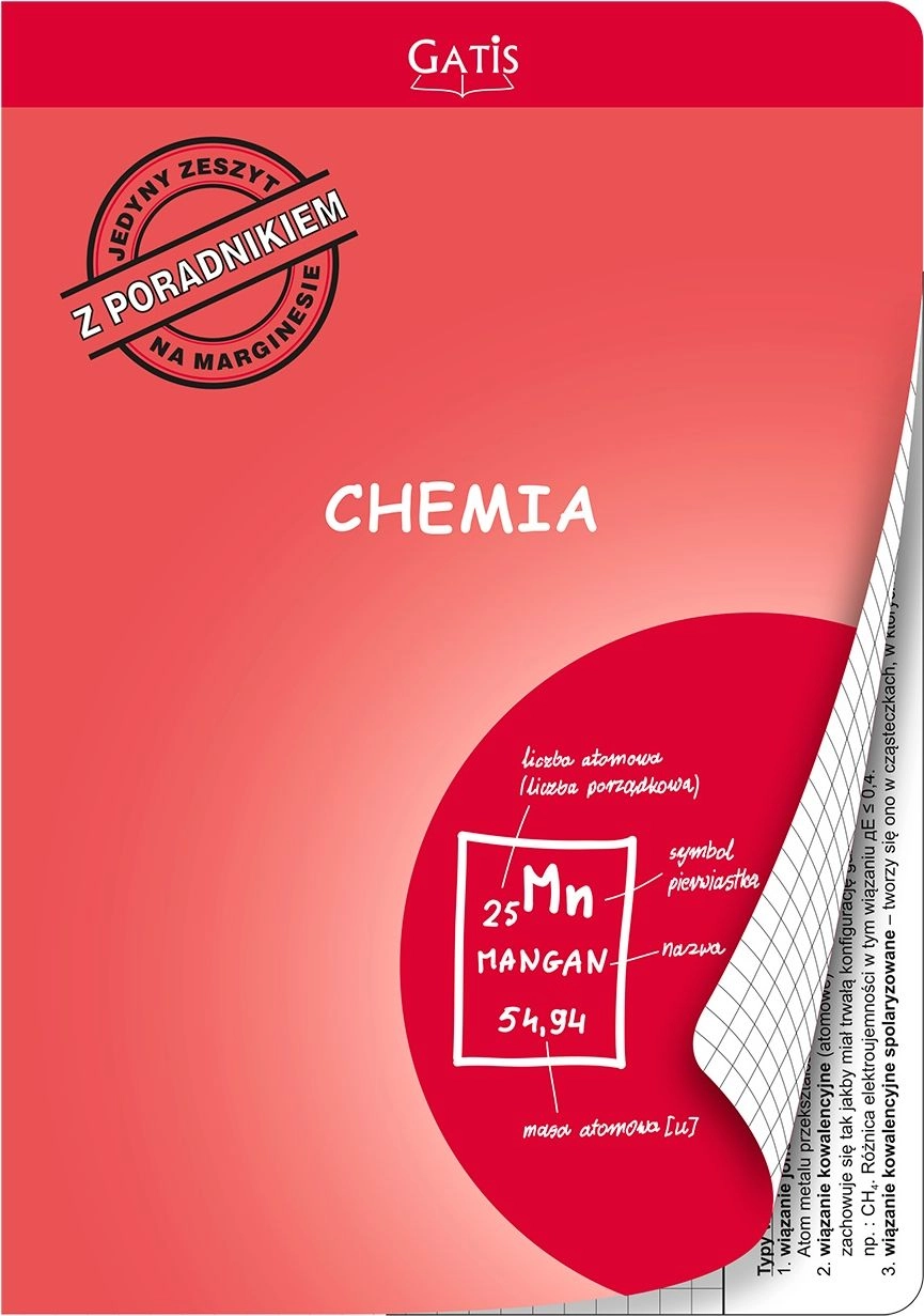 Gatis thematic notebook for chemistry A5/60k
