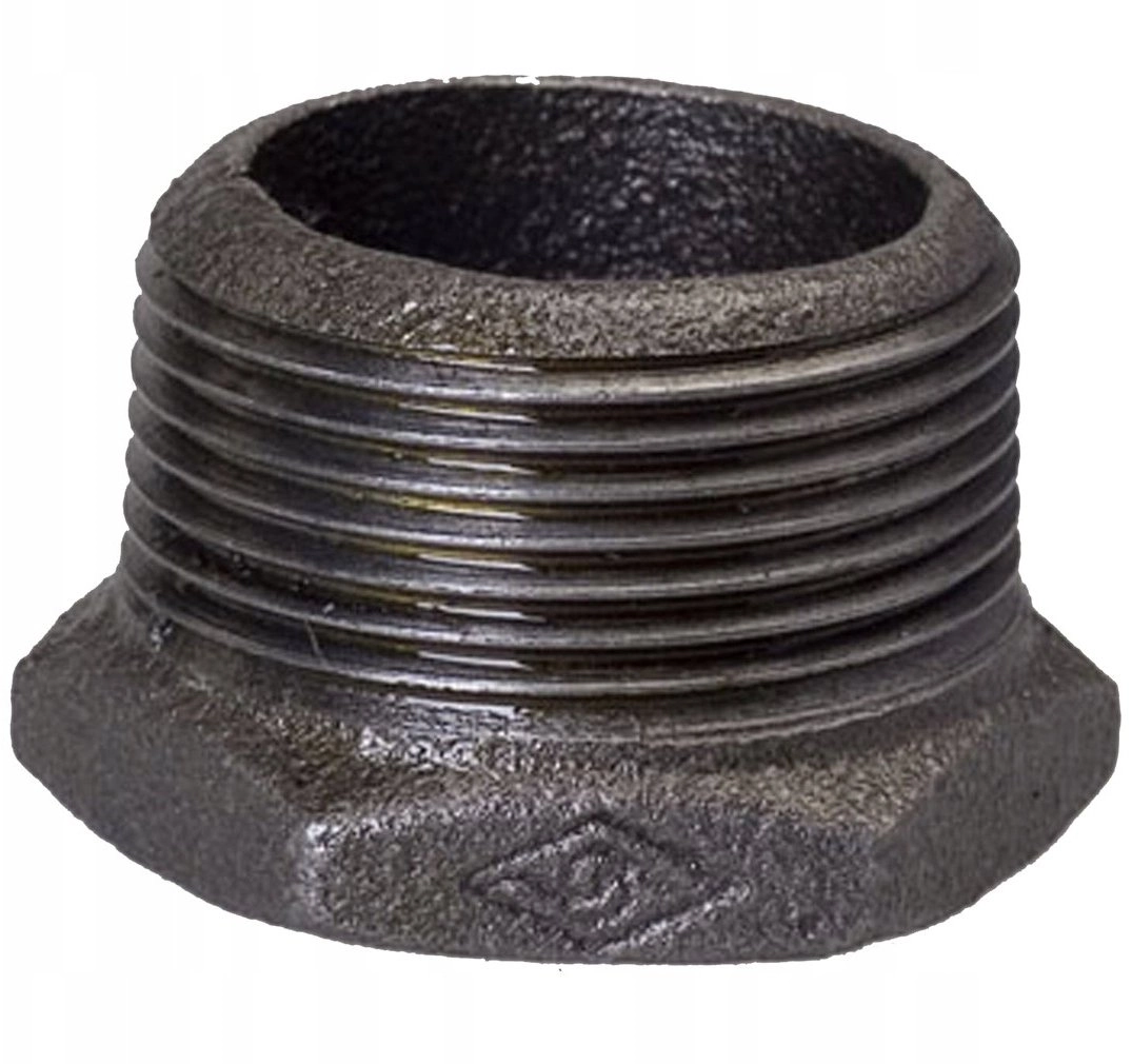 Gebo Adapter  nut-screw  1X3/4  BLACK 241-26S