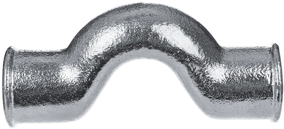 Gebo Screw-on bypass 1/2 GALVANIZED 85-4V