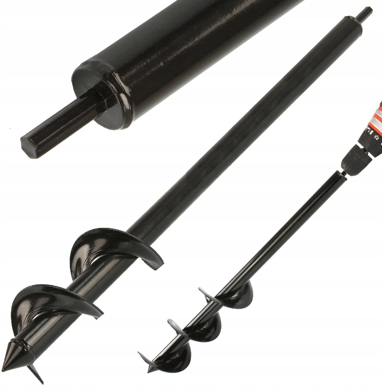 SILVER SOIL DRILL 8x25cm 11553 EX11553