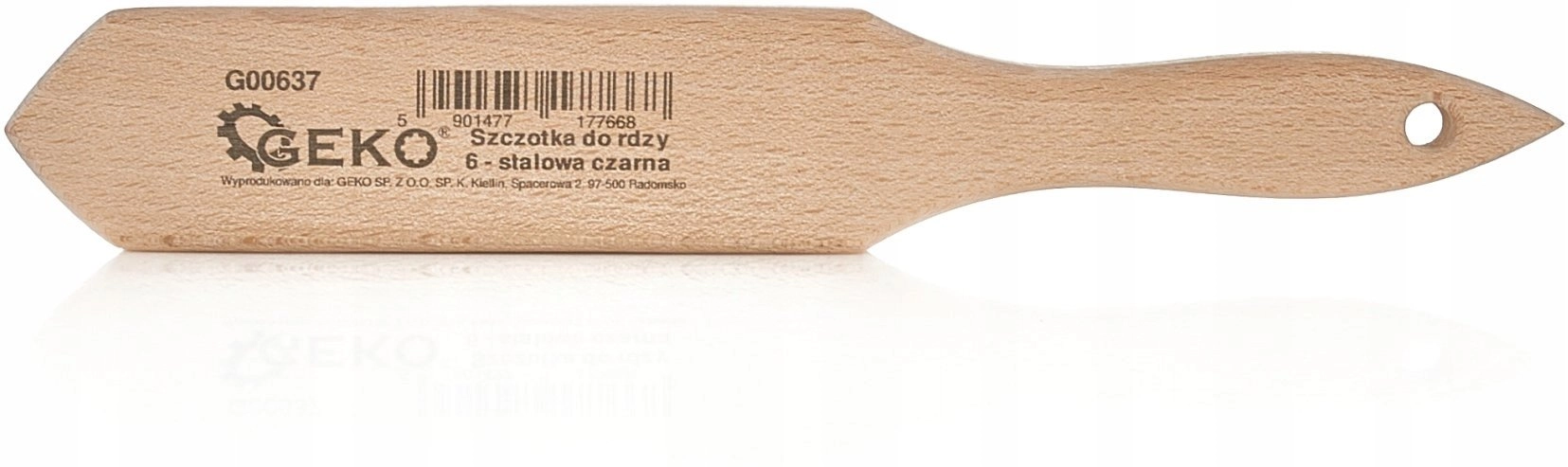 Geko PL Wire rust brush  black