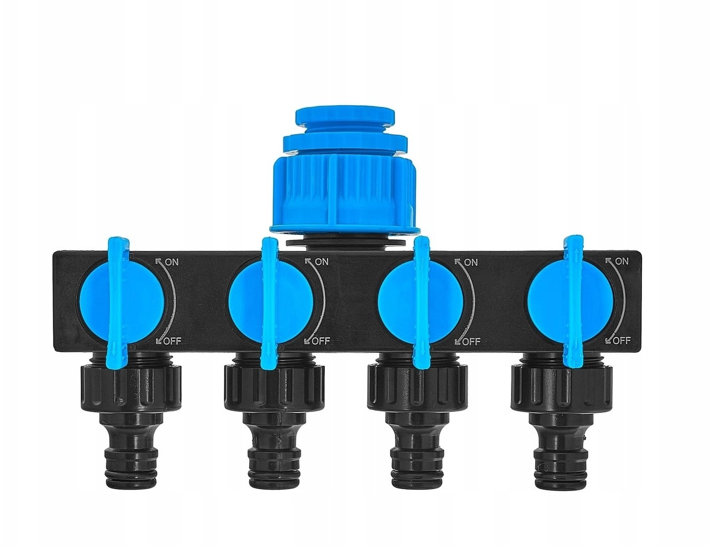 Geko 4-way distributor with valves 3/4``