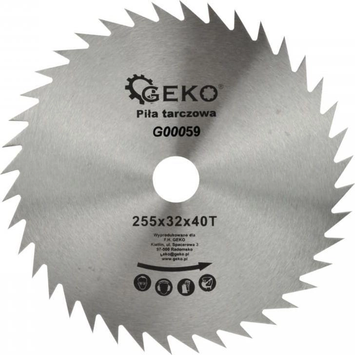 Geko WOOD SAW 250X32X40T B/W G00059