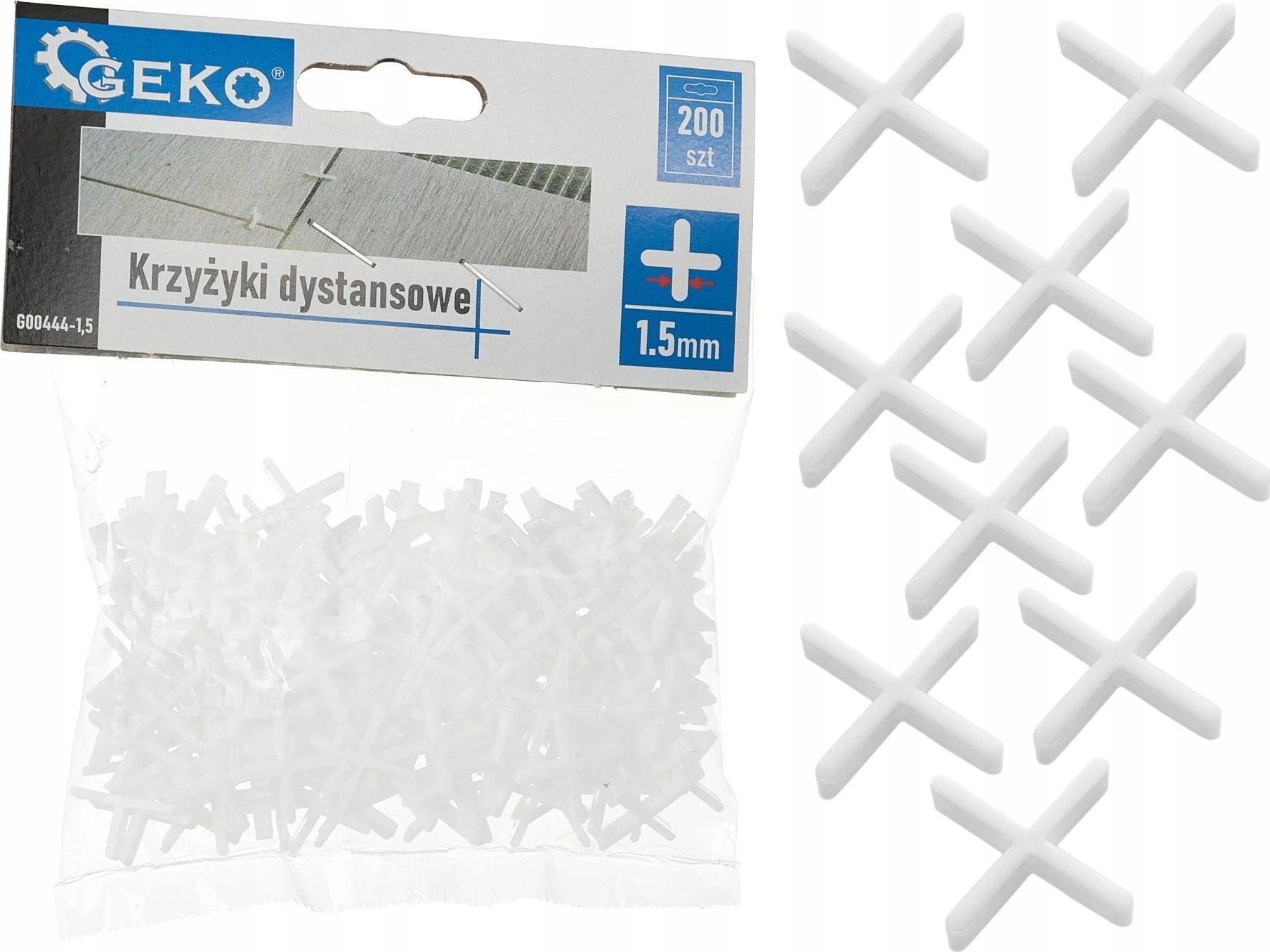 Geko Distance crosses - 1.5mm