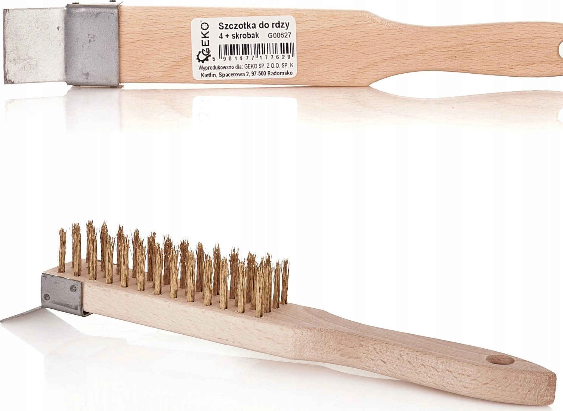 Geko Wire rust brush  yellow  4