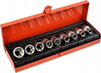 Geko 9el.kpl.nasadek torx E10-24