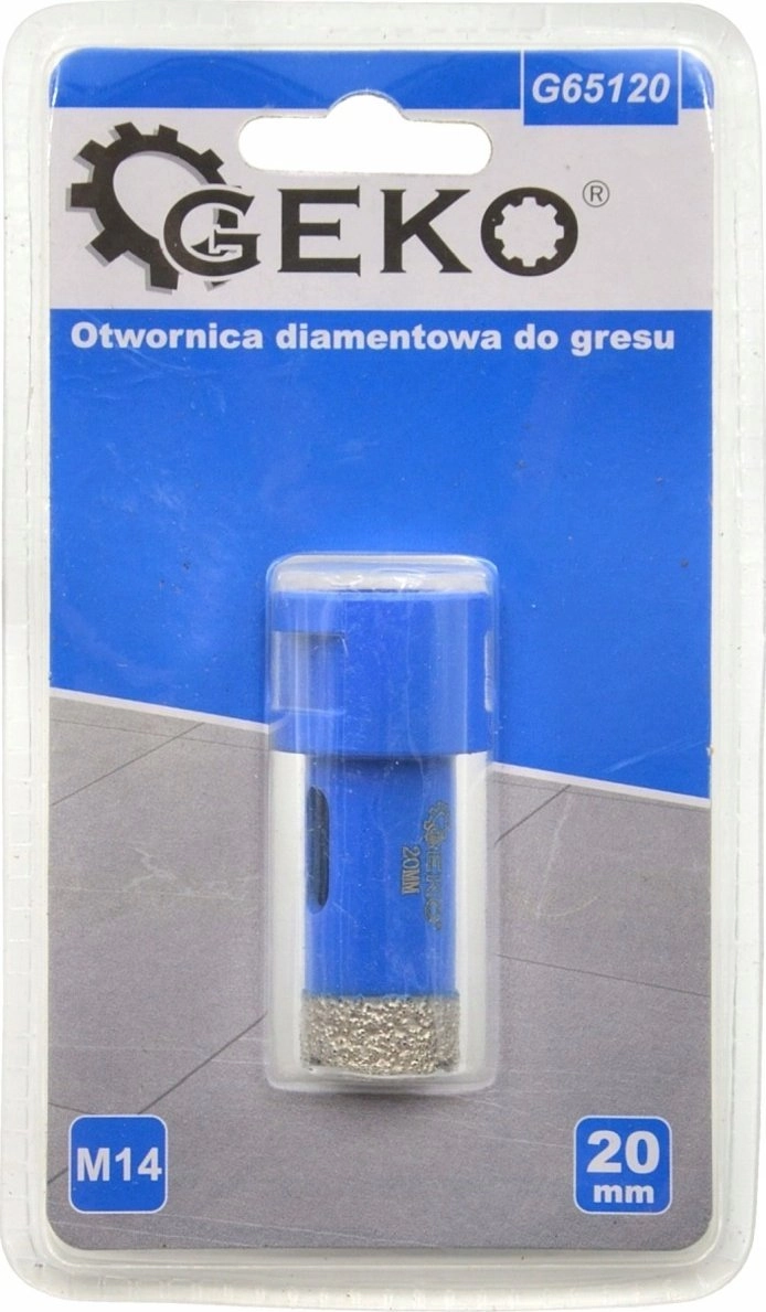 Geko Otwornica diamentowa do gresu 20mm