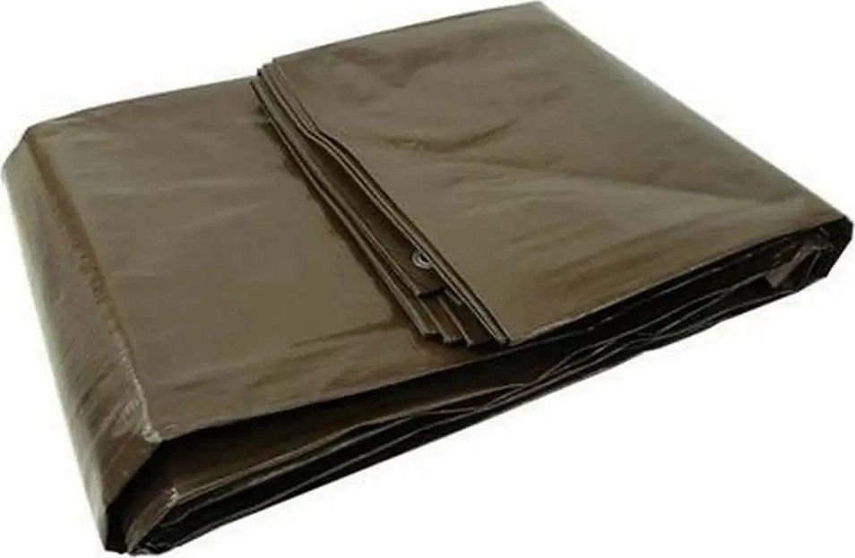 Plandek Geko Plandek 4x8m extra thick/brown