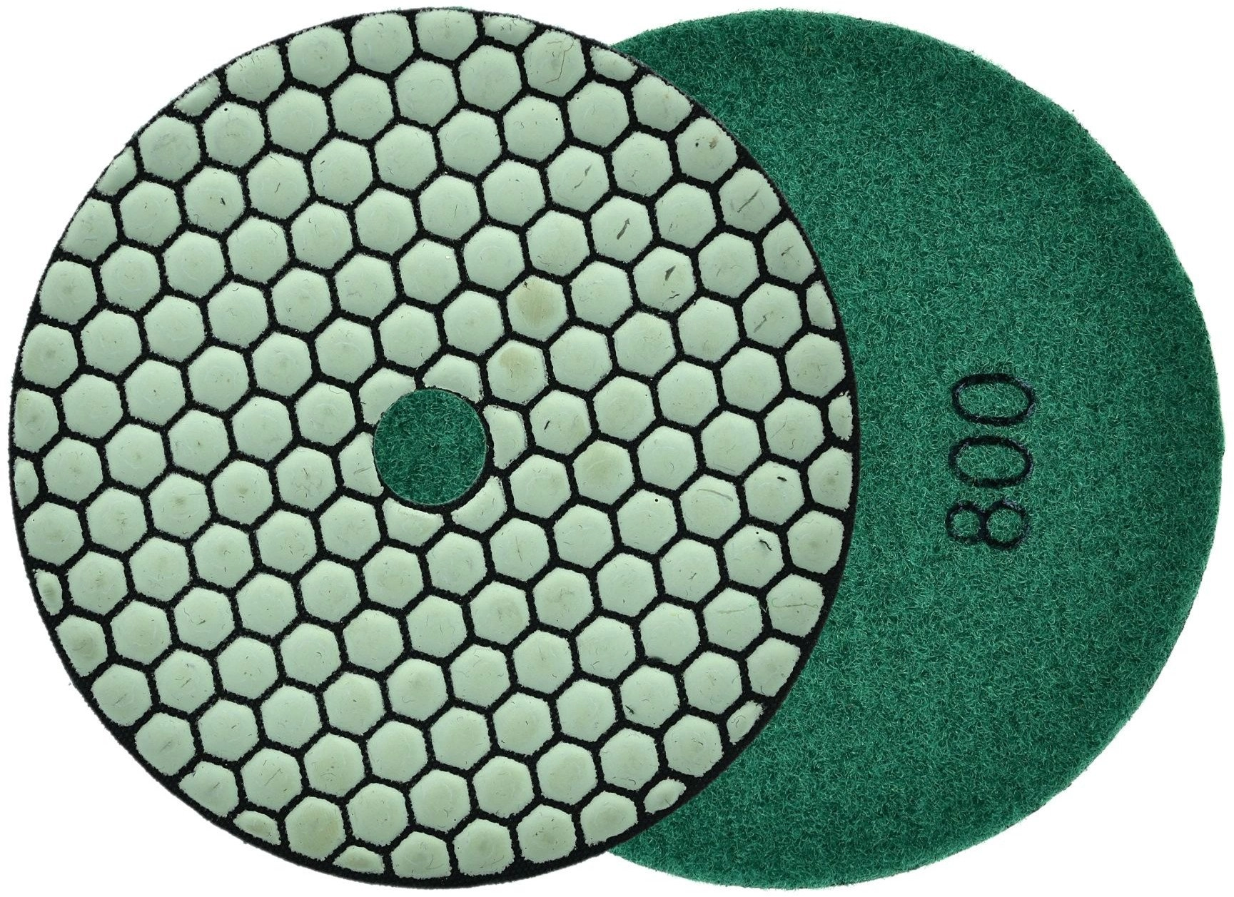 Dimanta disks sausai pulēšanai 125mm  800